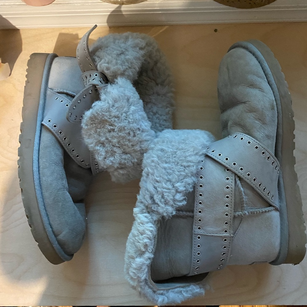 UGG bow ankle boots